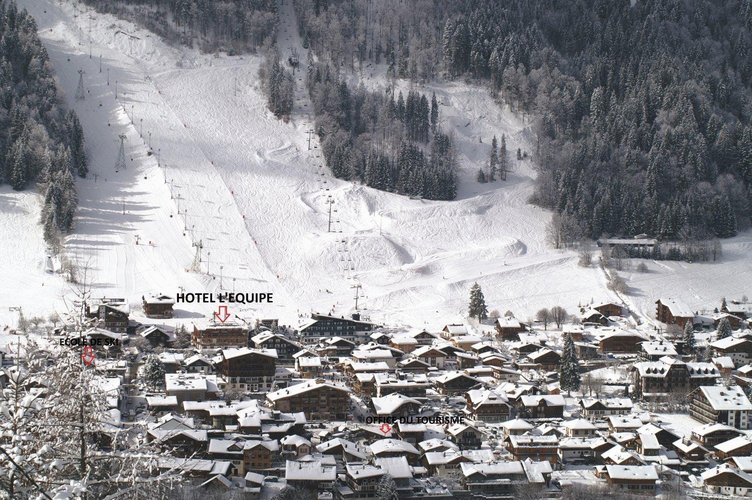 Hotel L'Equipe Morzine Exterior foto