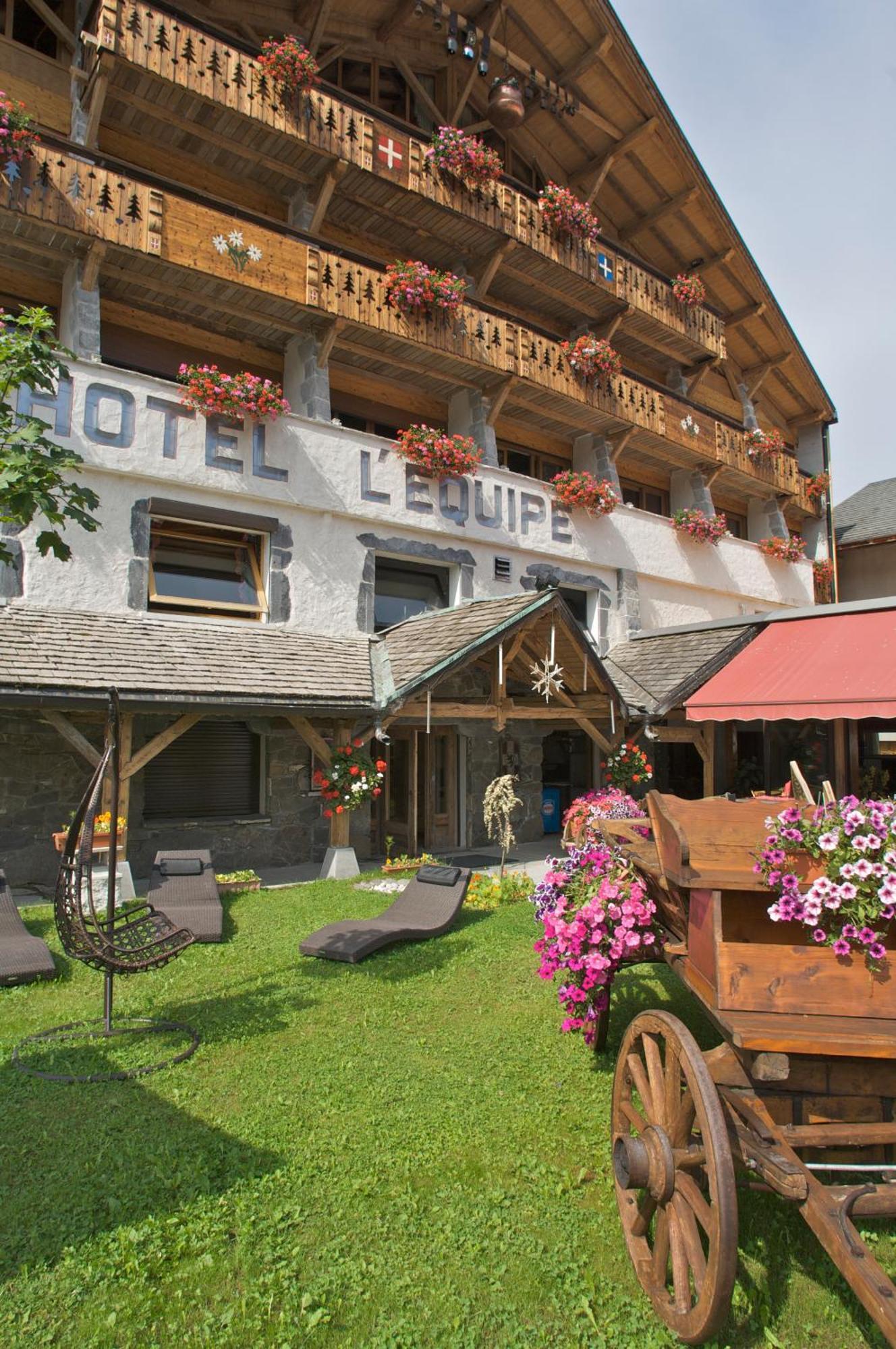 Hotel L'Equipe Morzine Exterior foto