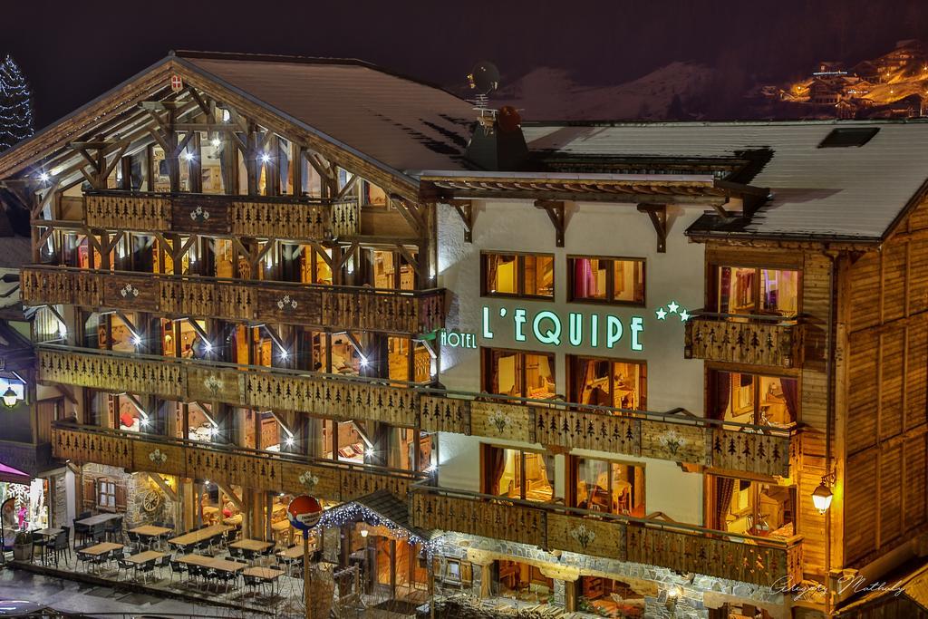 Hotel L'Equipe Morzine Exterior foto